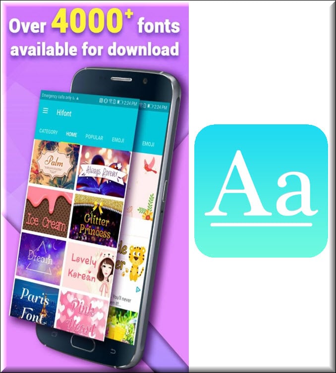 برنامج تغيير خط الهاتف HiFont – Cool Font Text Free