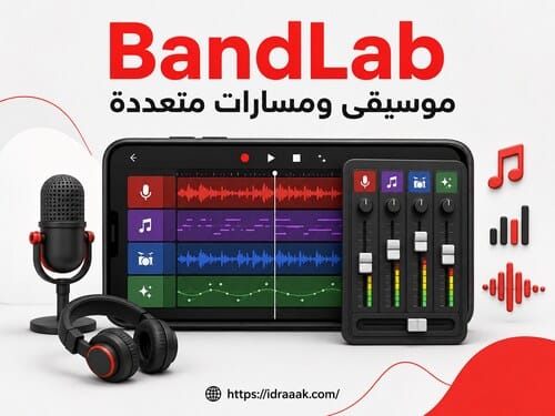 صورة تطبيق BandLab ضمن أفضل برامج تعديل الصوت للاندرويد للمزج والمشروعات متعددة المسارات.